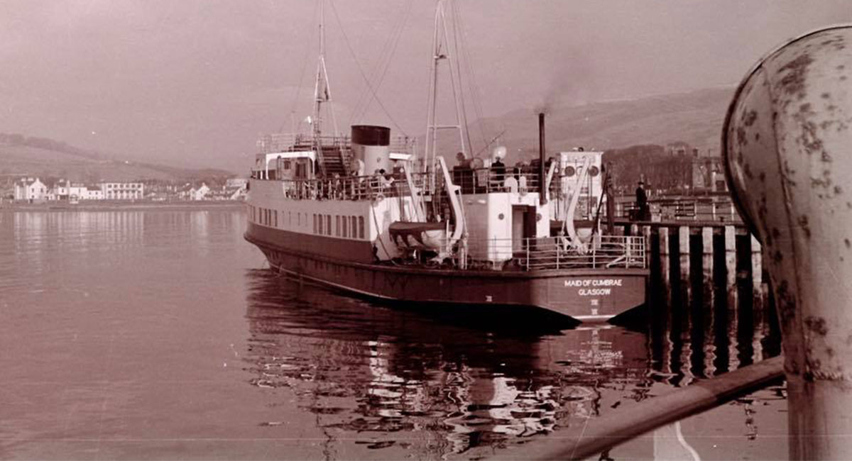 Maid of Cumbrae at Largs Pier